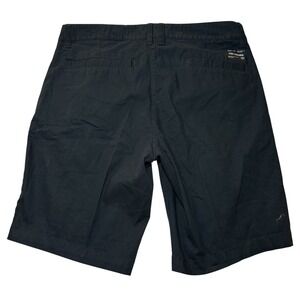 Fox Racing Mens Chino Shorts Black Casual Flat Front Stretch 32 New Skate BMX